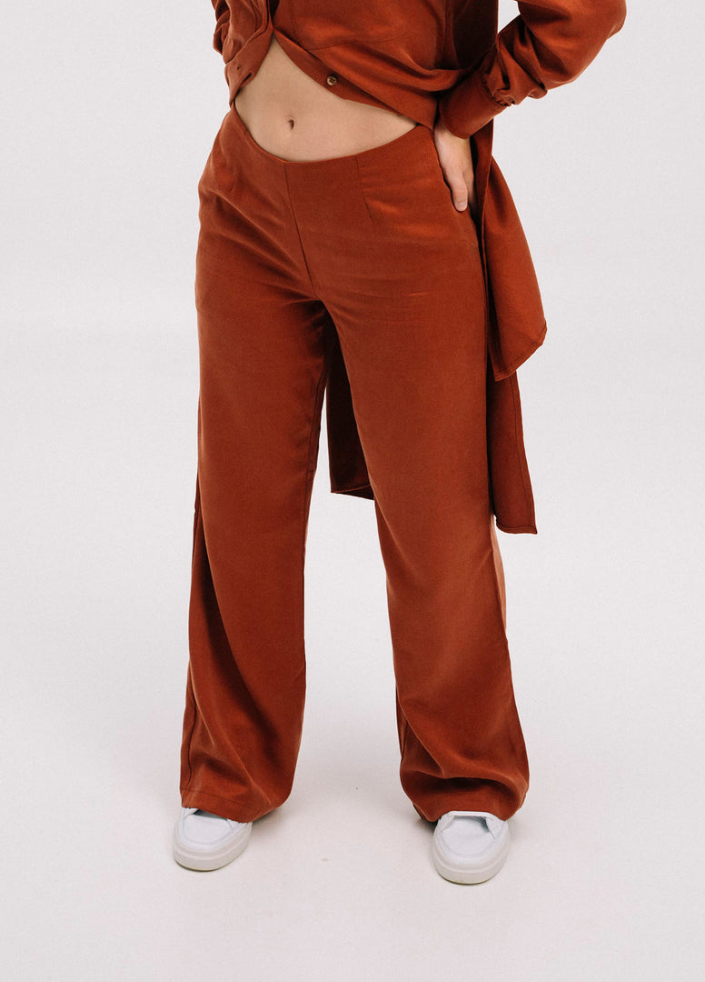 The Tencel Flared Pants