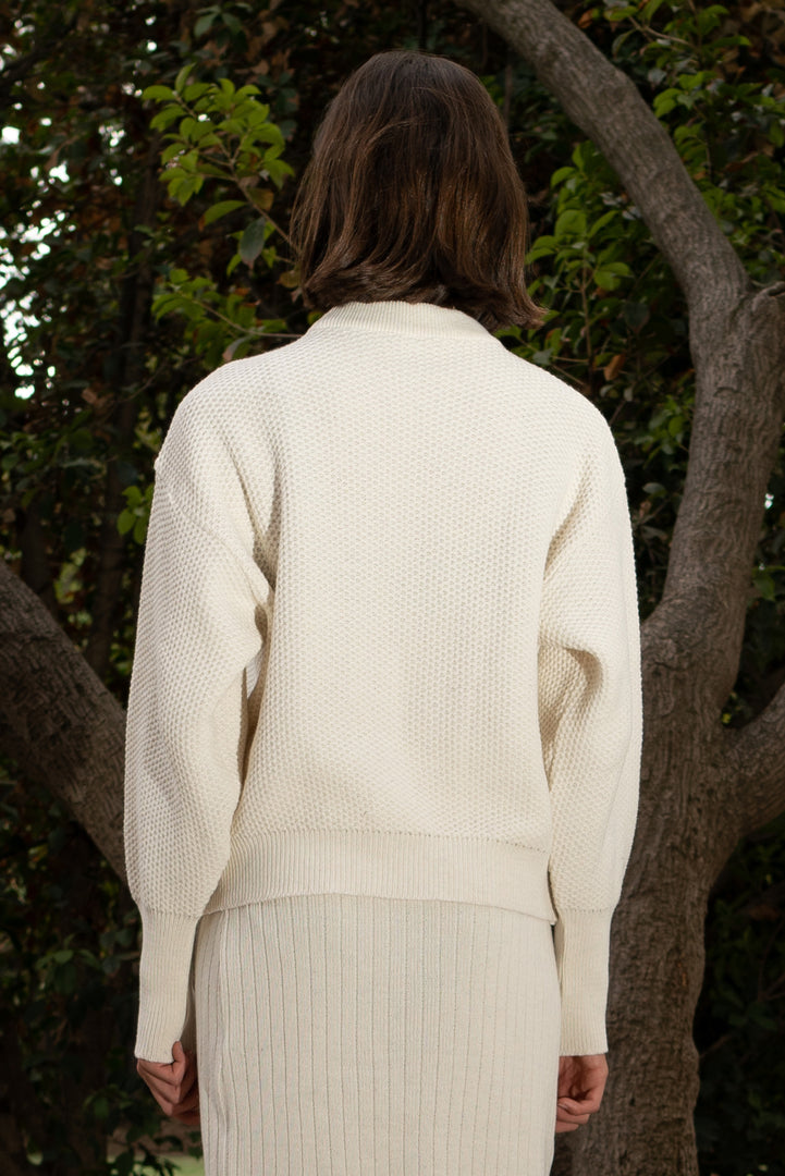 Recycled Honey Comb Sweater