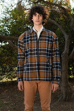 Cargue la imagen en el visor de la galería, The BCI Cotton Flannel Jacket