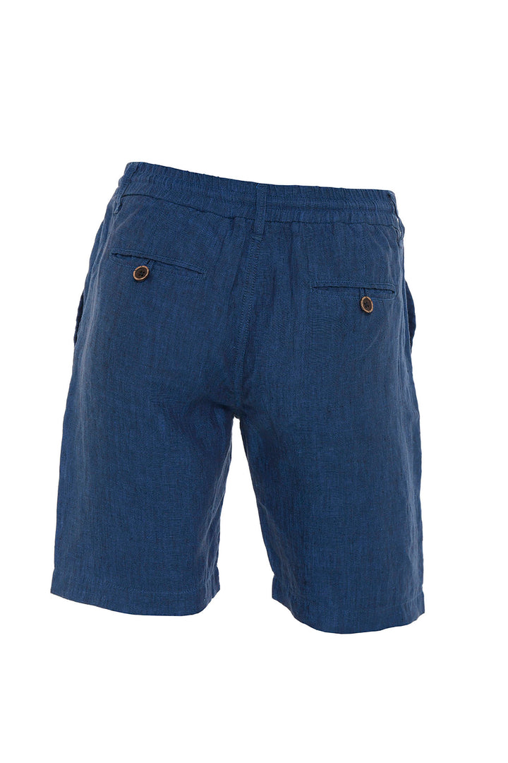 The Perfect Linen Shorts- Blueberry